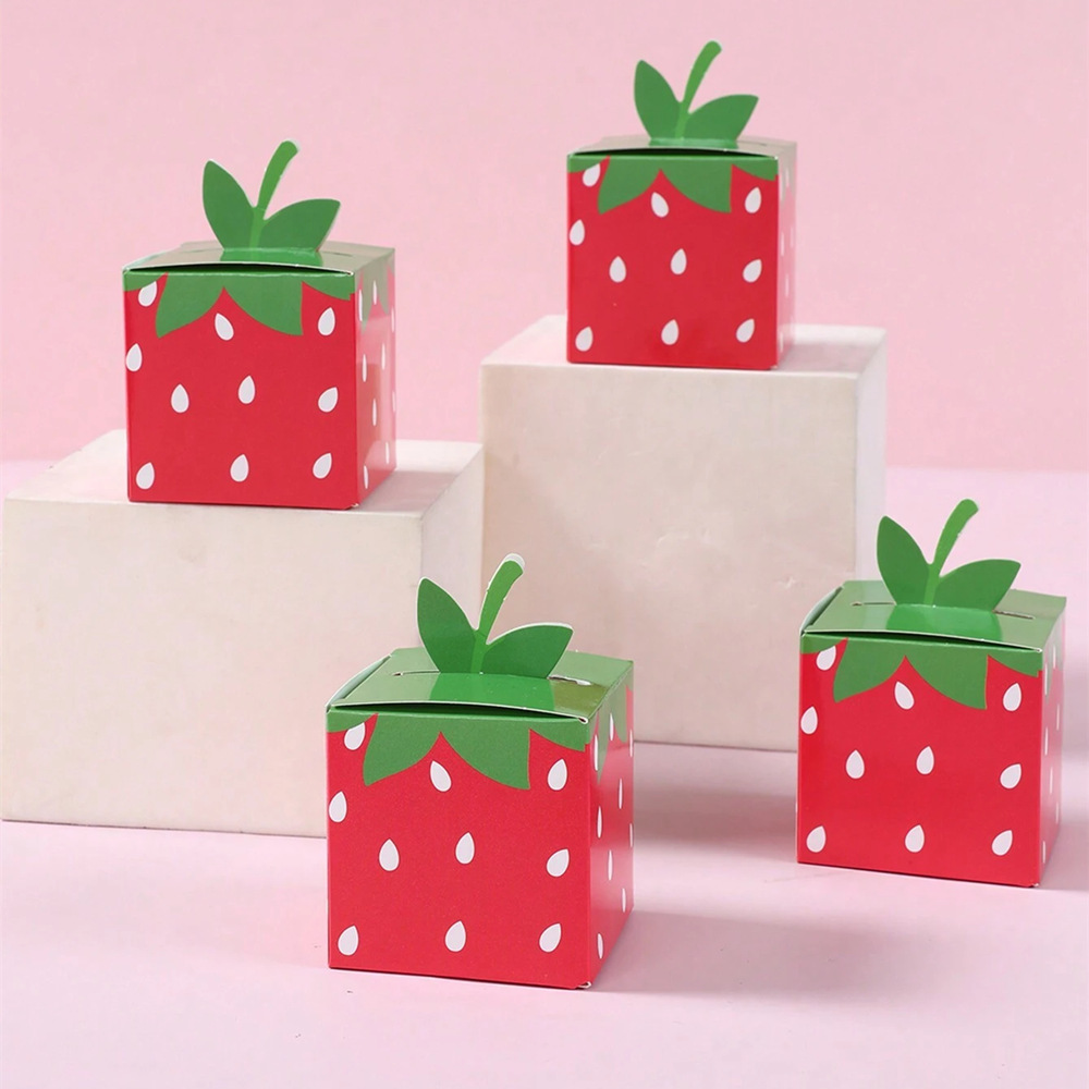 10Pcs Sweet Fruit Strawberry T - Food Storage For Baby ulasan dan harga
