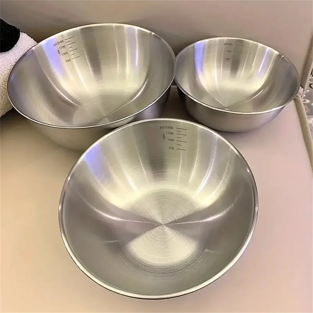 1-3 Stainless Steel Bowl Set W - Food Storage Stainless Steel ulasan dan harga