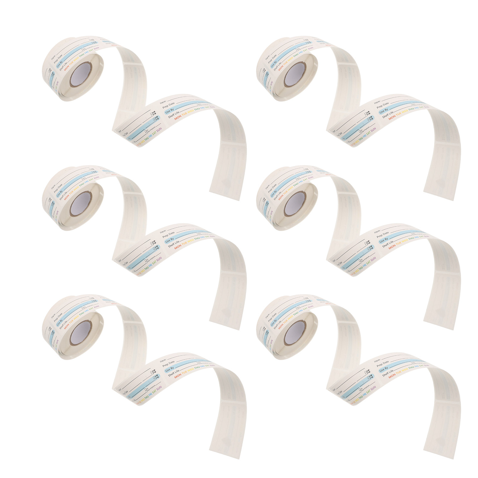 6 Rolls Food Storage Labels Ex - Food Storage Expiration Dates ulasan dan harga
