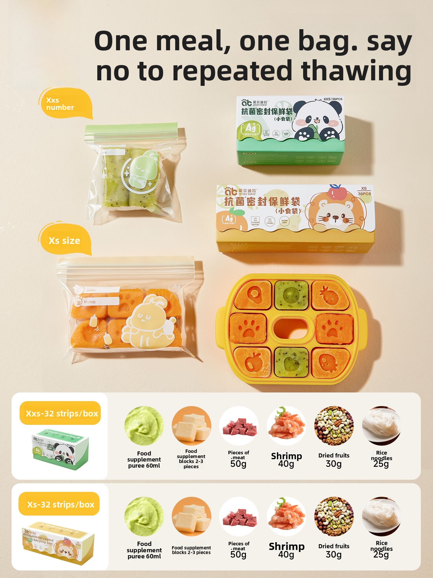 Baby Food Grade Preservation S - Food Storage For Baby ulasan dan harga