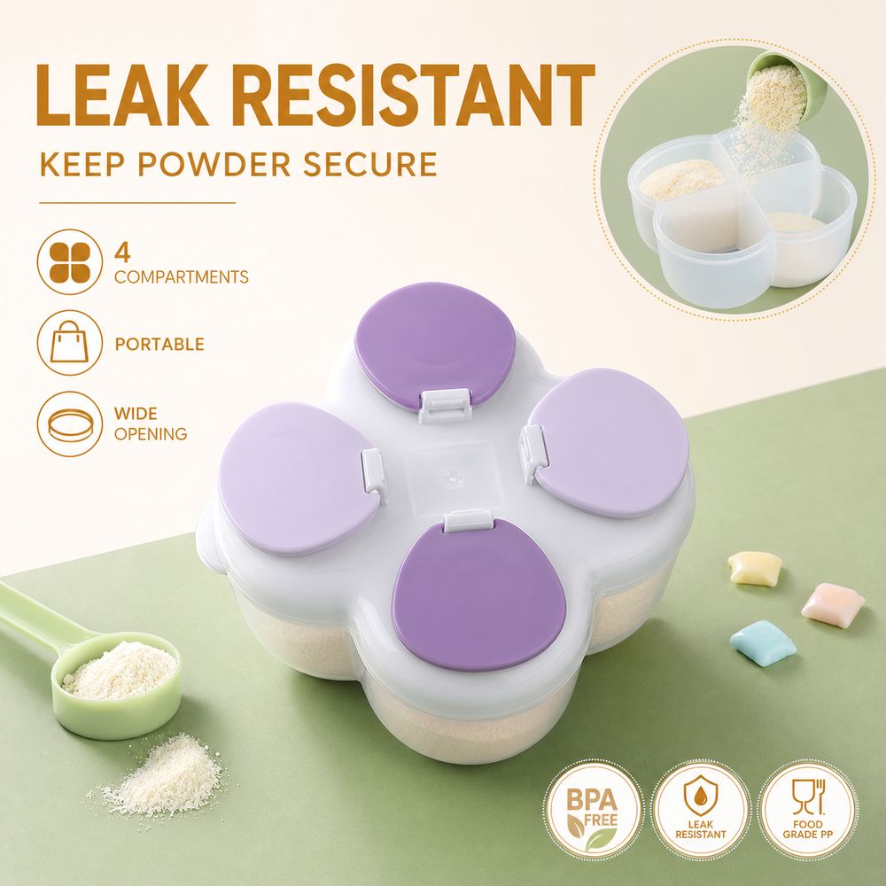 Partitioned Formula Dispenser  - Food Storage Dispenser ulasan dan harga