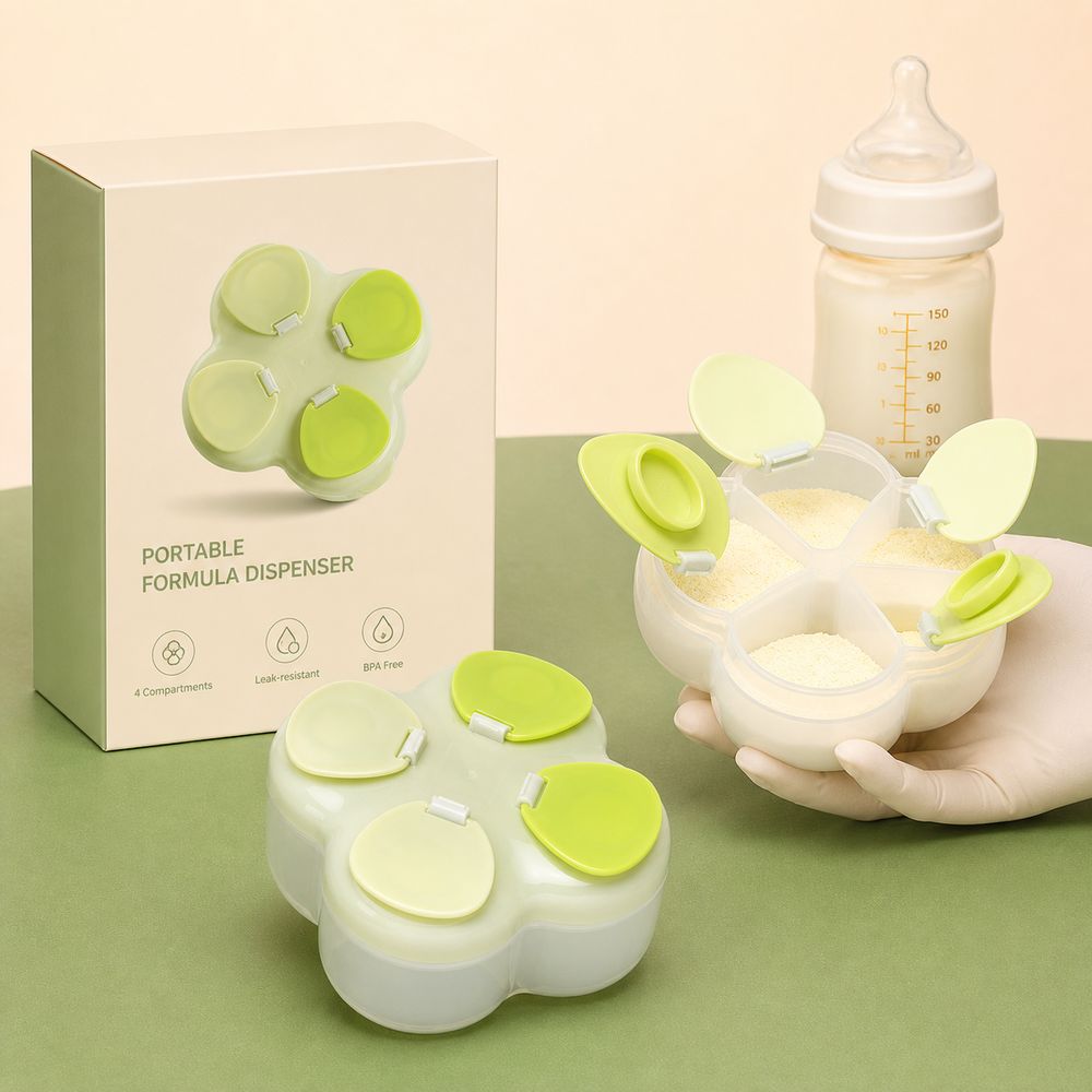 Partitioned Formula Dispenser  - Food Storage Dispenser ulasan dan harga