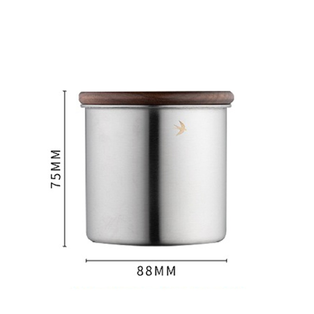 New Stainless Steel Matcha Jar - Food Storage News ulasan dan harga