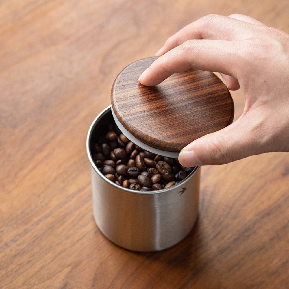 New Stainless Steel Matcha Jar - Food Storage News ulasan dan harga