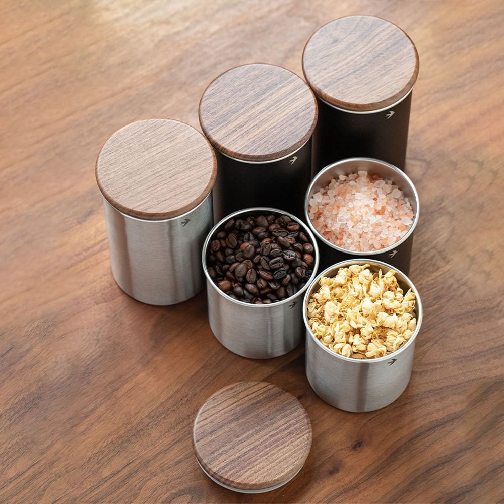 New Stainless Steel Matcha Jar - Food Storage News ulasan dan harga
