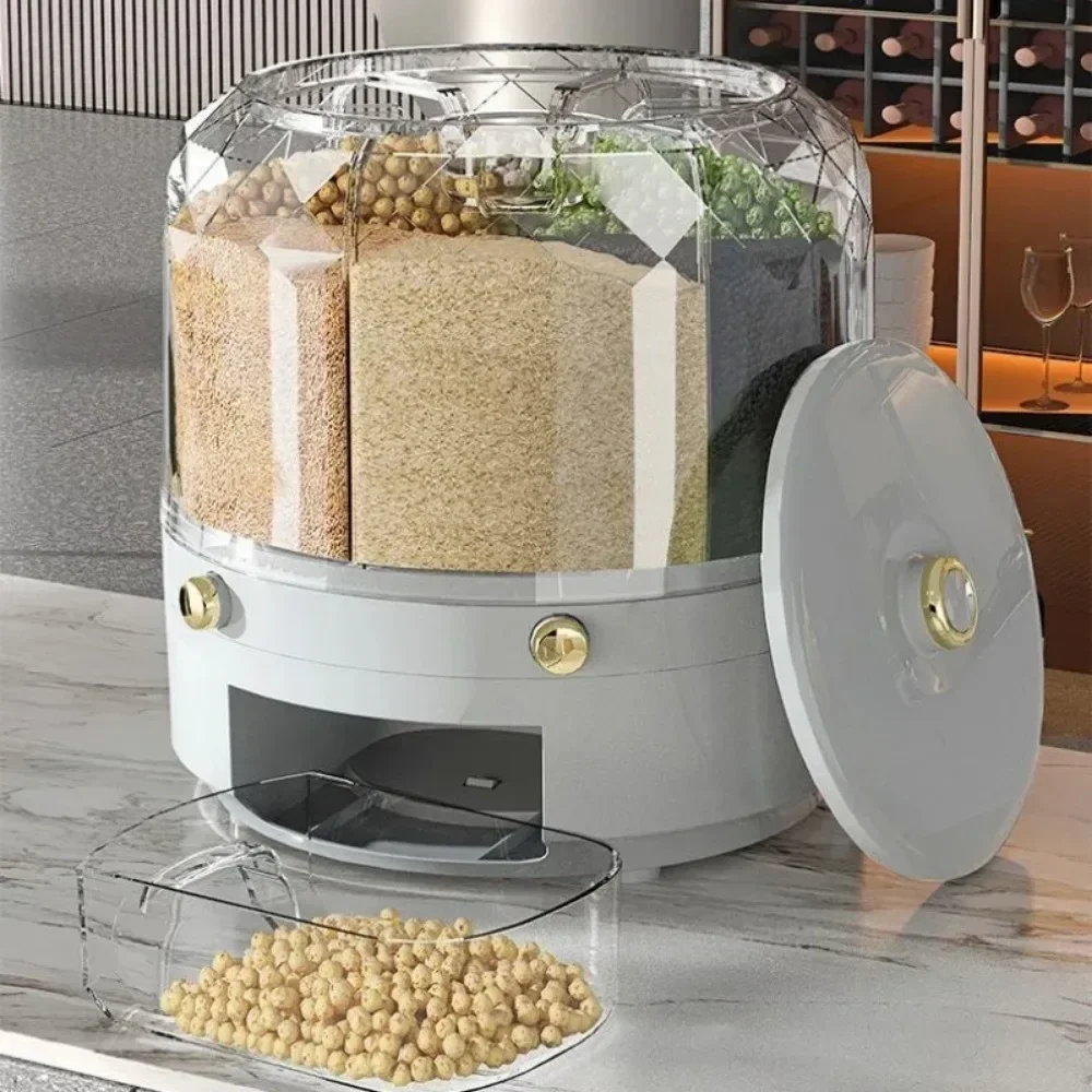 Food Grade Rotating Grain Disp - Food Storage Dispenser ulasan dan harga