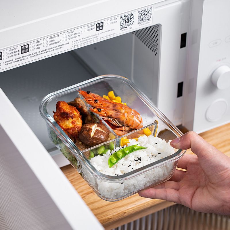 Glass Fresh-Keeping Box high B - Food Storage Glass Containers ulasan dan harga