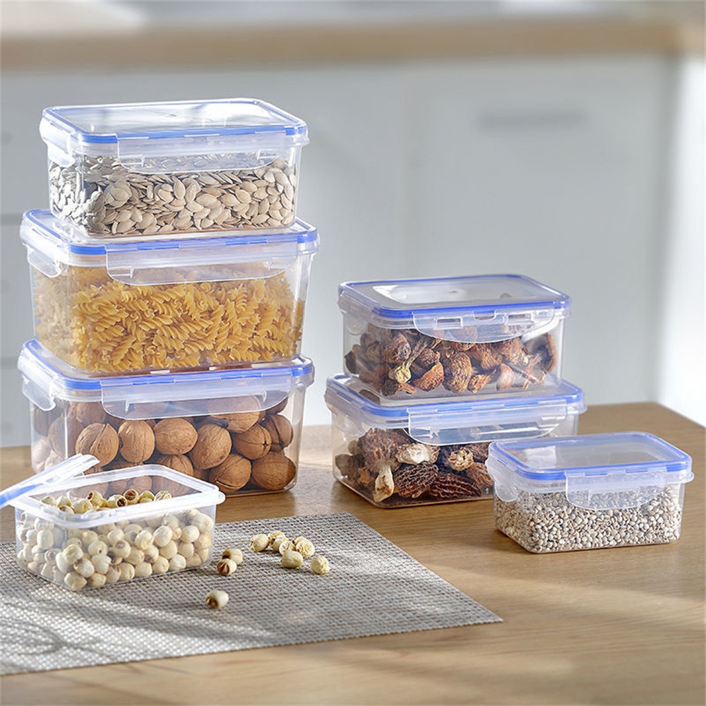 1/4pack Food Storage Container - Stackable Pantry Bin ulasan dan harga