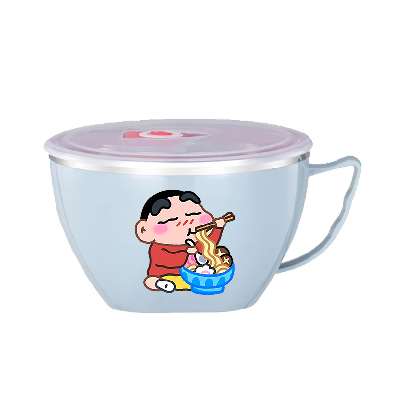 Crayon Shin-chan Noodle Bowl L - Food Storage In Room ulasan dan harga