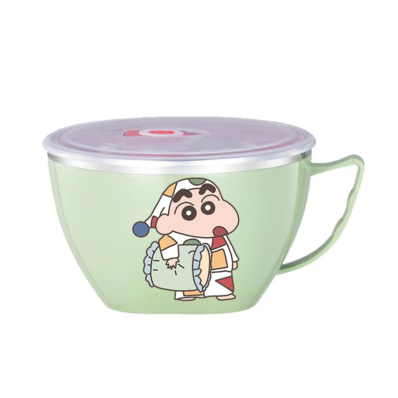Crayon Shin-chan Noodle Bowl L - Food Storage In Room ulasan dan harga