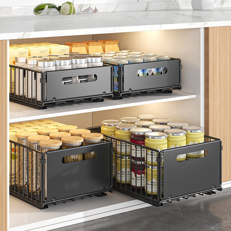 Kitchen Cabinet Slide‑Out Stor - Food Storage Without Pantry ulasan dan harga