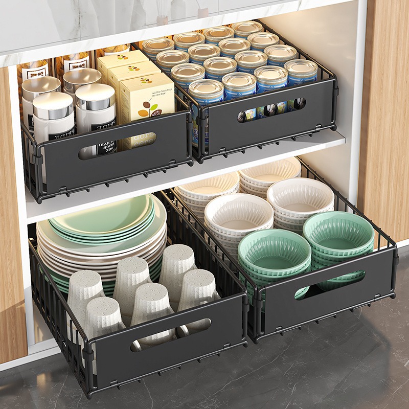 Kitchen Cabinet Slide‑Out Stor - Food Storage Without Pantry ulasan dan harga