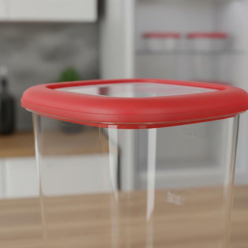 6 Pieces Airtight Food Storage - Stackable Pantry Bin ulasan dan harga