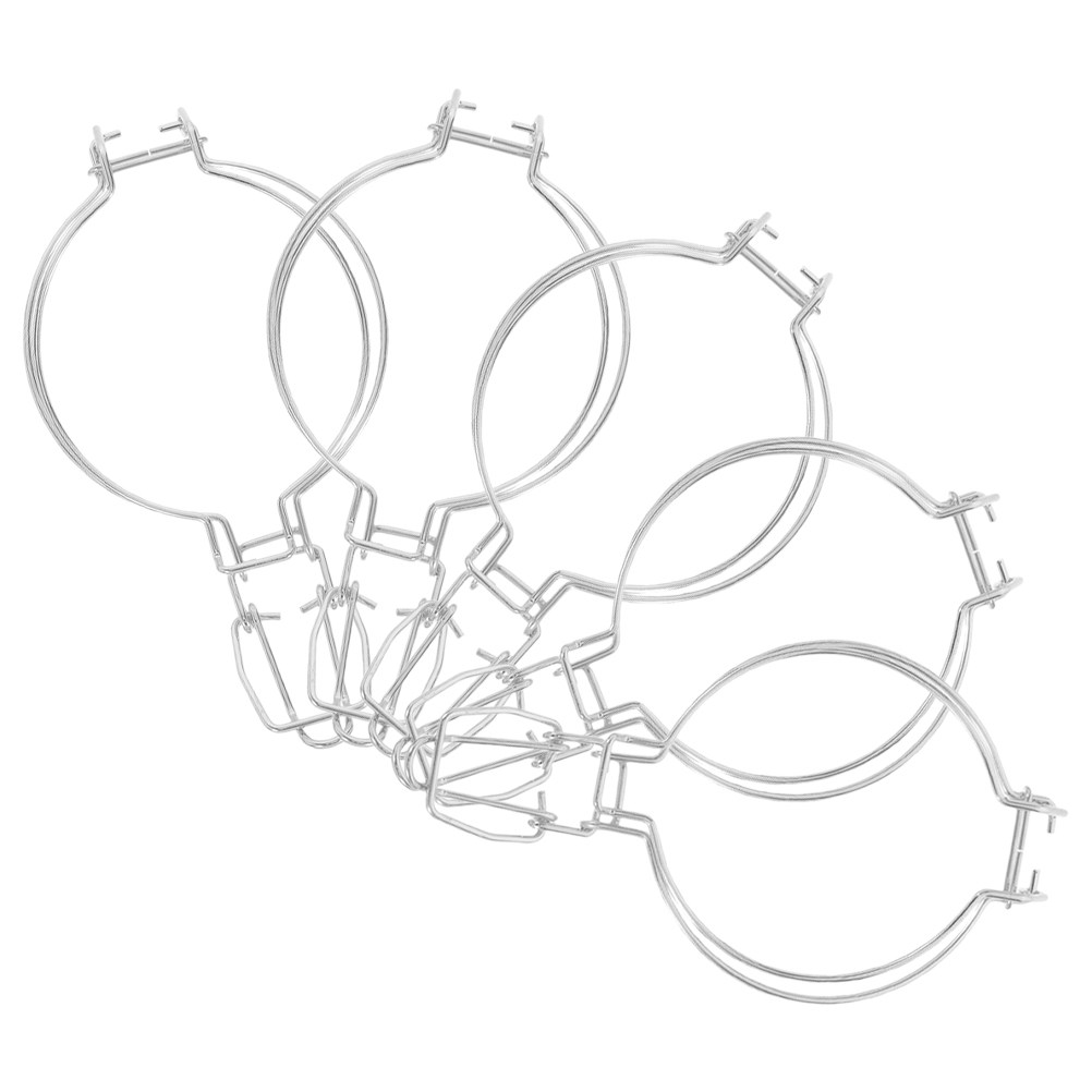 5Pcs Jar Wire Clamps Stainless - Food Storage Stainless Steel ulasan dan harga