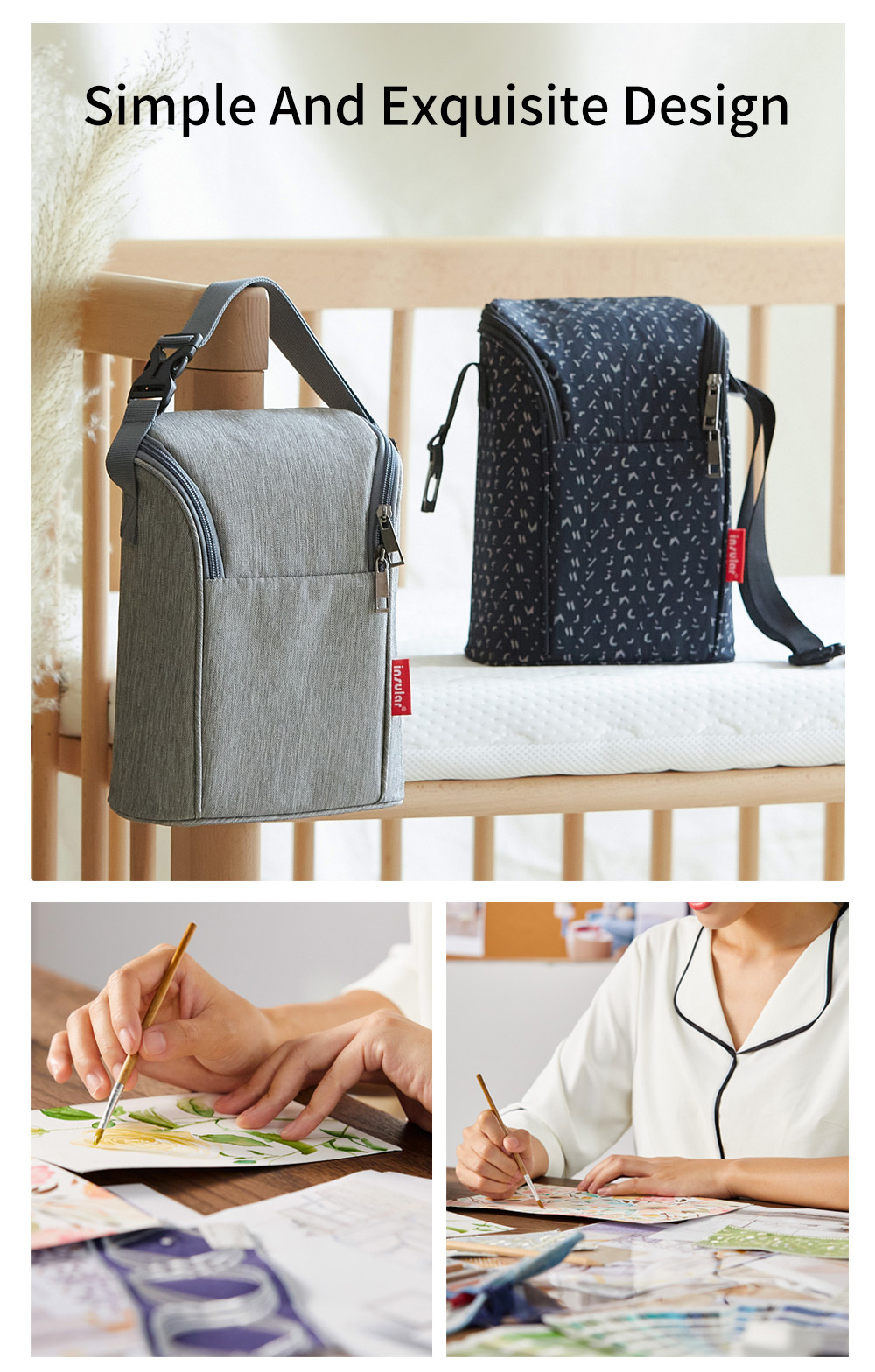 INSULAR Baby Thermal Bag Breas - Food Storage Moms ulasan dan harga