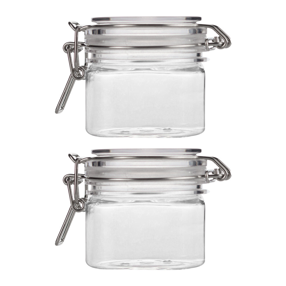 2Pcs Sealed Storage Jars Trans - Food Storage Jars & Containers ulasan dan harga