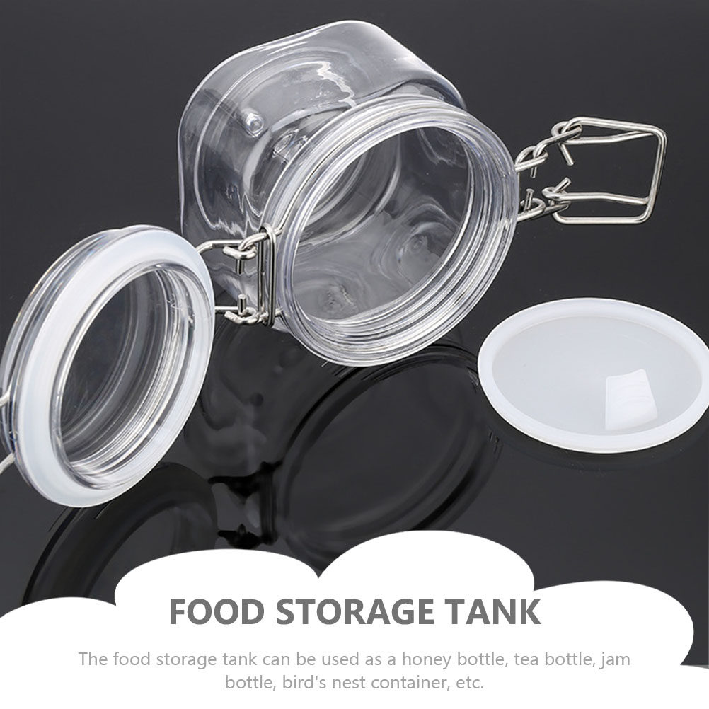 2Pcs Sealed Storage Jars Trans - Food Storage Jars & Containers ulasan dan harga