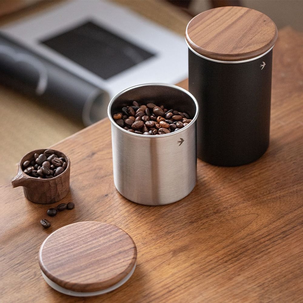 New Stainless Steel Matcha Jar - Food Storage News ulasan dan harga