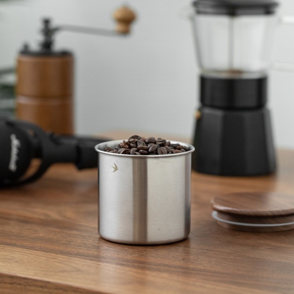 New Stainless Steel Matcha Jar - Food Storage News ulasan dan harga