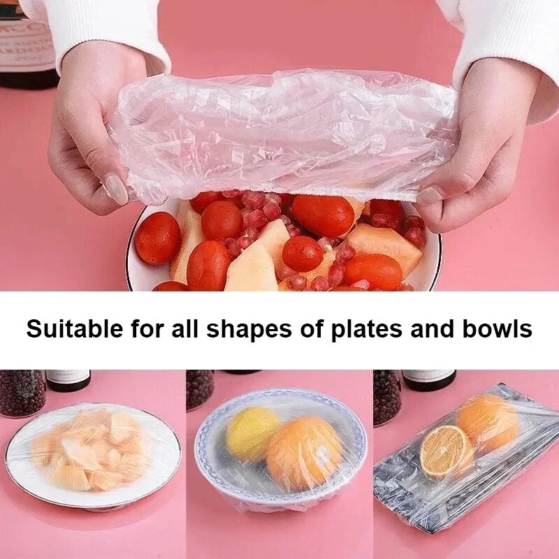 100/200 Pcs Disposable Childre - Food Storage Net ulasan dan harga