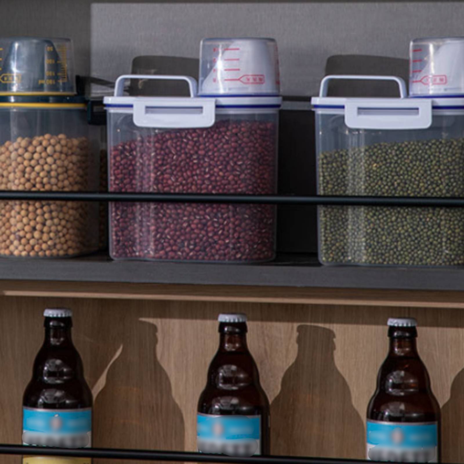 Rice Storage Container Moistur - Food Storage Dispenser ulasan dan harga