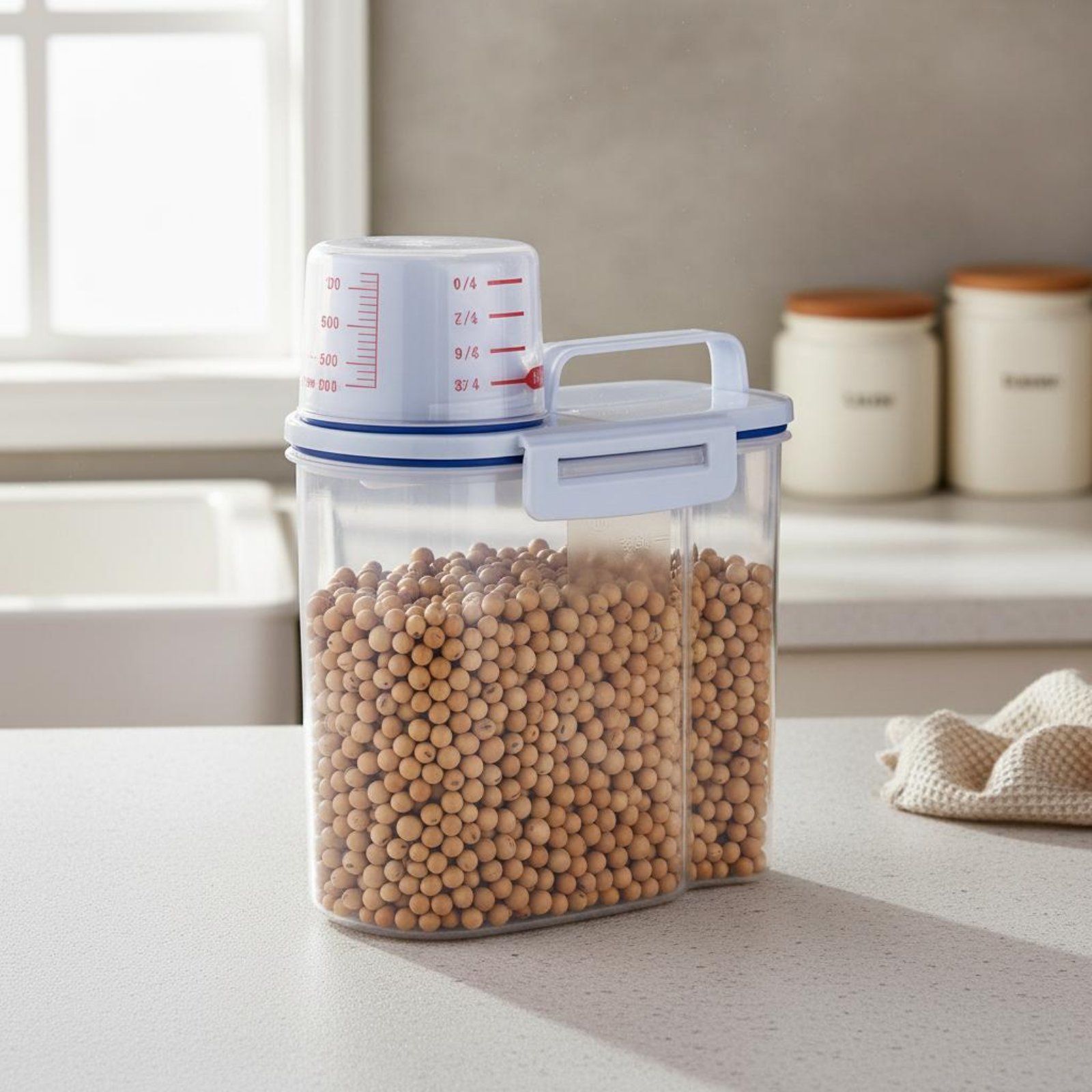 Rice Storage Container Moistur - Food Storage Dispenser ulasan dan harga