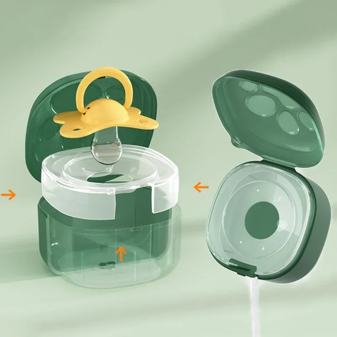 Food Grade Silicone Pacifier B - Food Storage For Baby ulasan dan harga