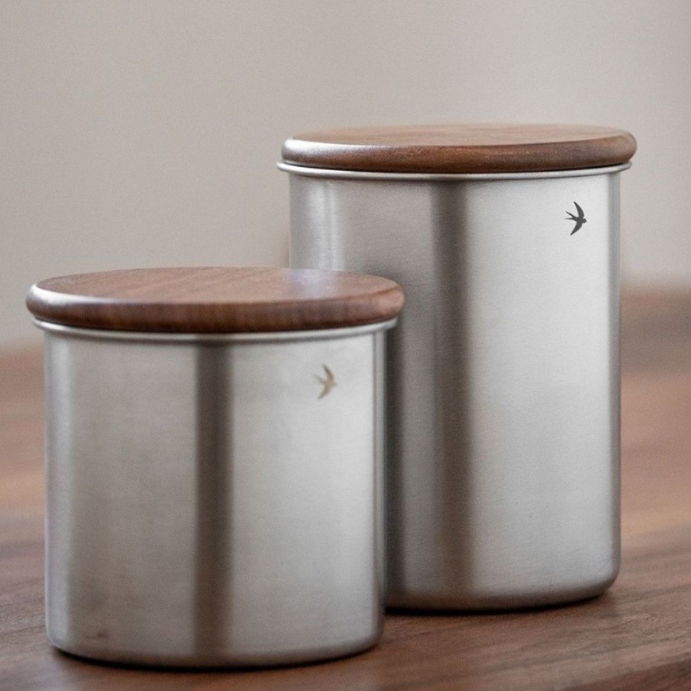 New Stainless Steel Matcha Jar - Food Storage News ulasan dan harga