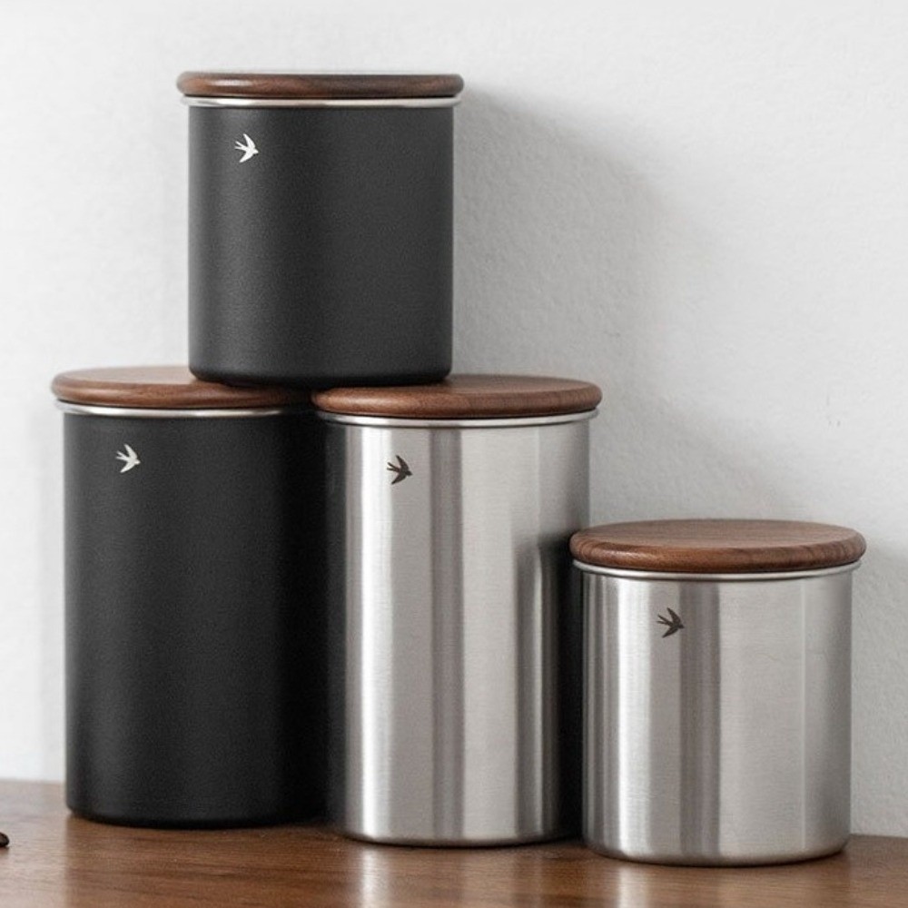 New Stainless Steel Matcha Jar - Food Storage News ulasan dan harga