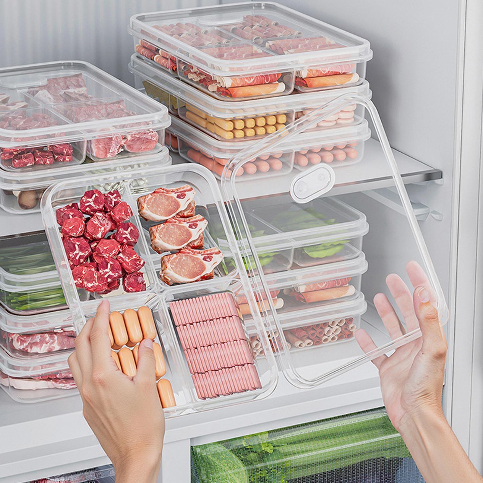 1PC Refrigerator Storage Box M - Food Storage Containers Plastic Box ulasan dan harga