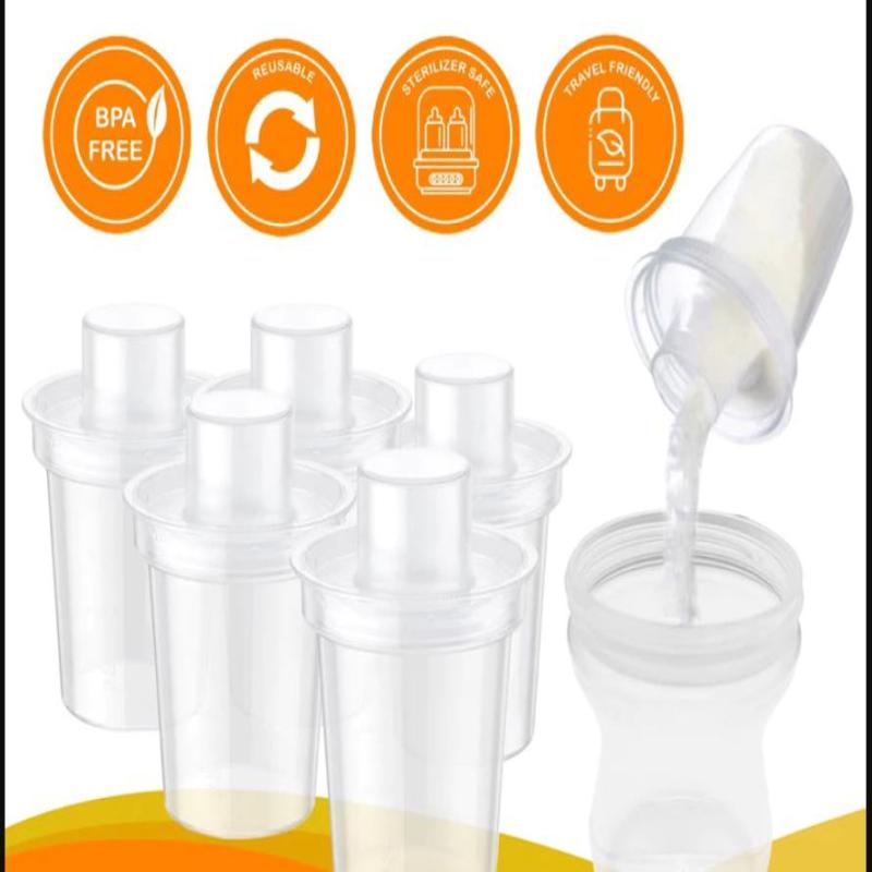6PPC 80ML Baby Milk Powder Dis - Food Storage Dispenser ulasan dan harga