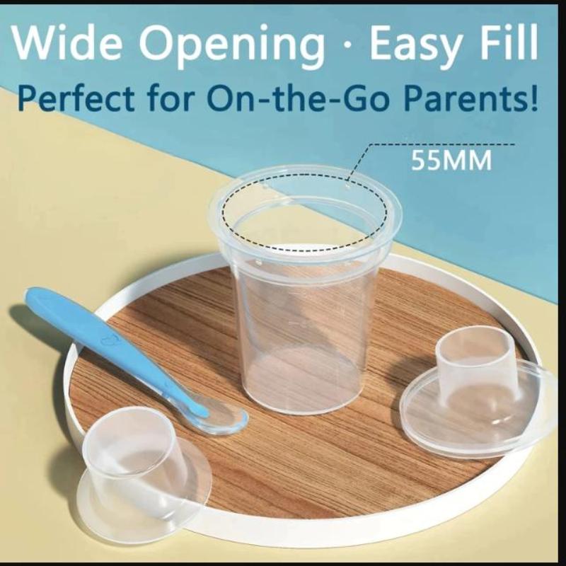 6PPC 80ML Baby Milk Powder Dis - Food Storage Dispenser ulasan dan harga