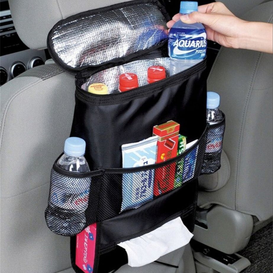 Auto Part Car Seat Organizer F - Food Storage Net ulasan dan harga