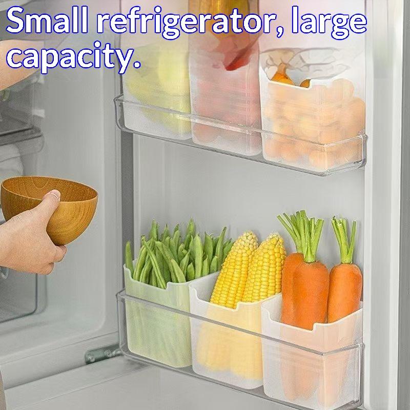 4Pcs Food Grade Refrigerator S - Food Storage Containers Plastic Box ulasan dan harga