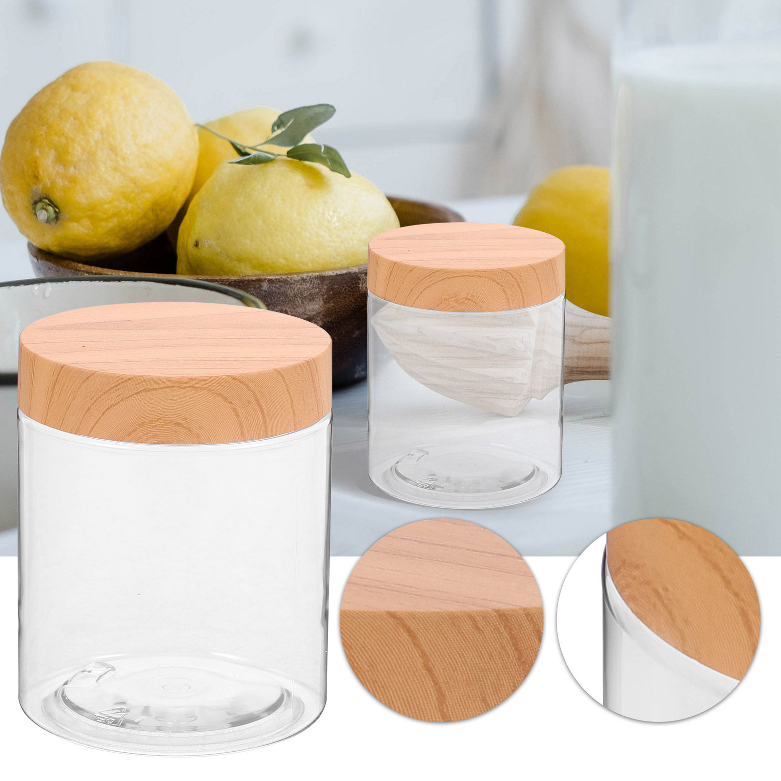 6Pcs Kitchen Storage Container - Food Storage Jars & Containers ulasan dan harga