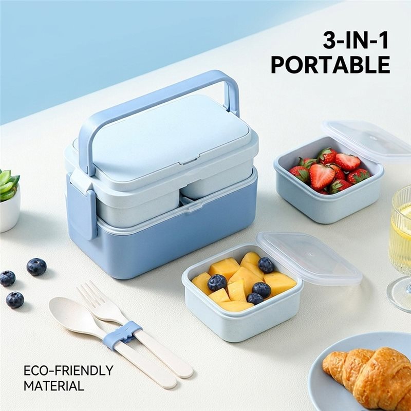 [NEW!A08R】 Picnic Lunch Box Ch - Food Storage News ulasan dan harga