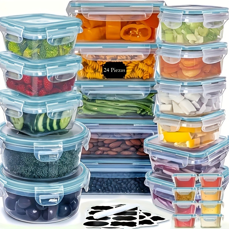 48PCS BPA-Free Food Storage Se - Food Storage Warehouse ulasan dan harga