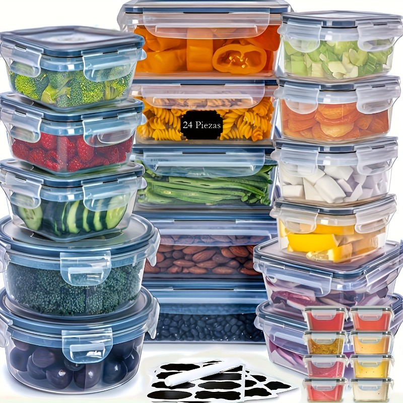 48PCS BPA-Free Food Storage Se - Food Storage Warehouse ulasan dan harga