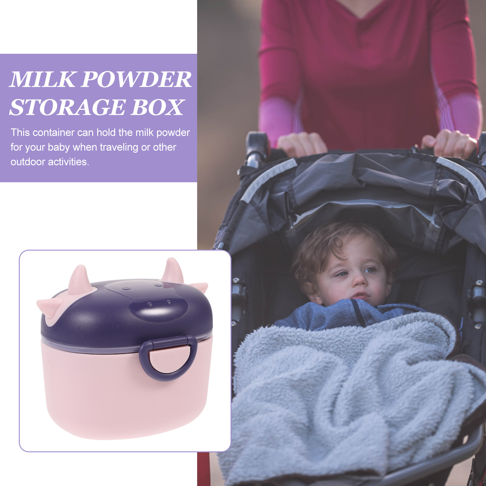 Milk Powder Storage Container  - Food Storage For Baby ulasan dan harga