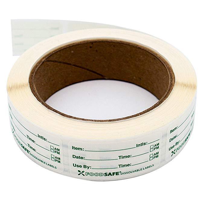 250pcs Food Labels for Contain - Food Storage Expiration Dates ulasan dan harga