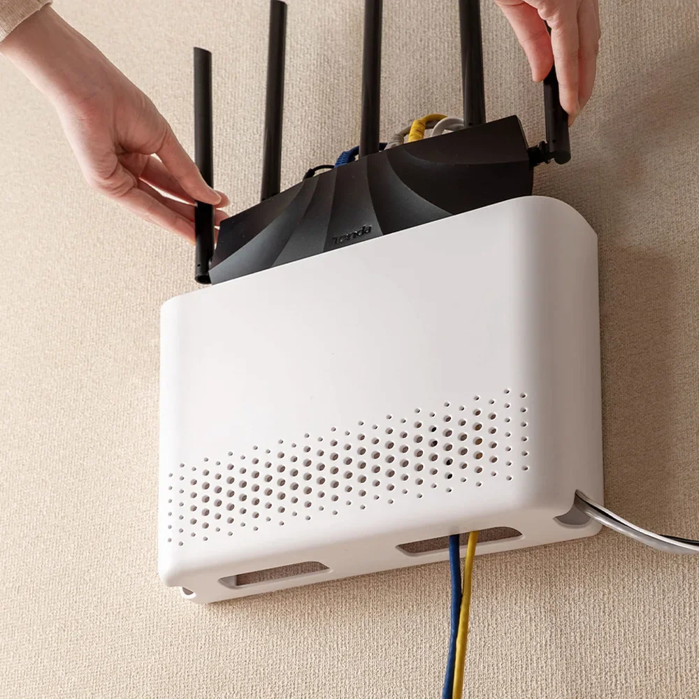Router Storage Box Storage Rac - Food Storage In Room ulasan dan harga