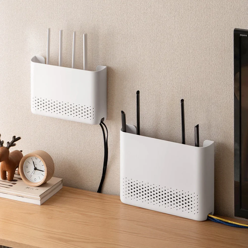 Router Storage Box Storage Rac - Food Storage In Room ulasan dan harga