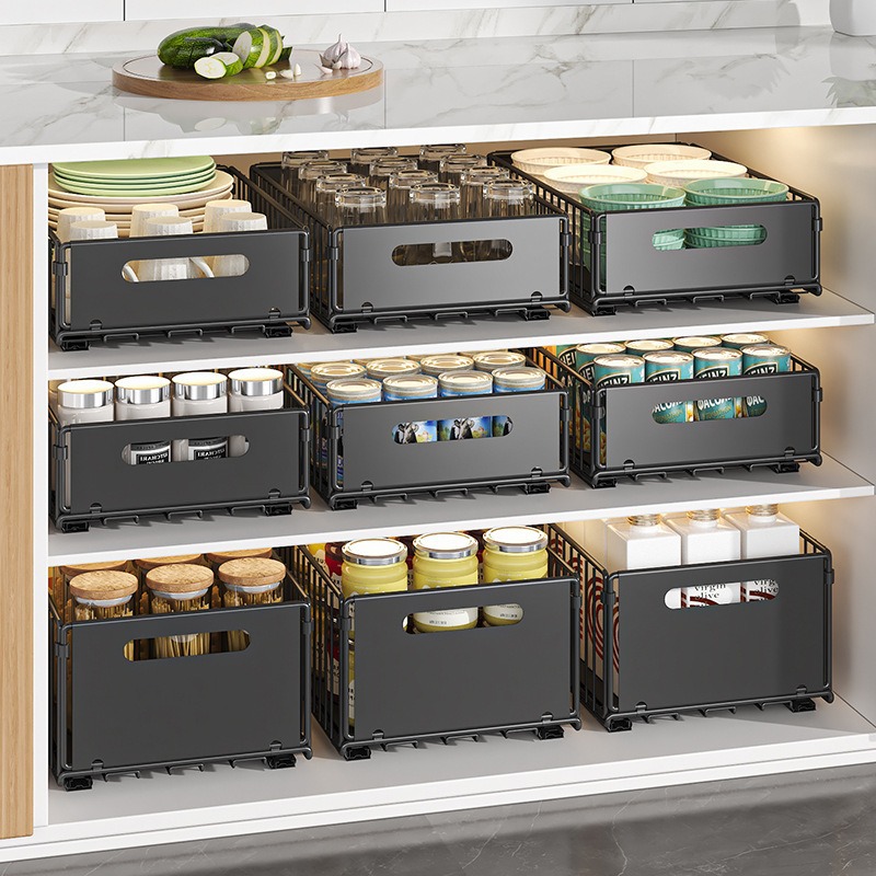 Kitchen Cabinet Slide‑Out Stor - Food Storage Without Pantry ulasan dan harga
