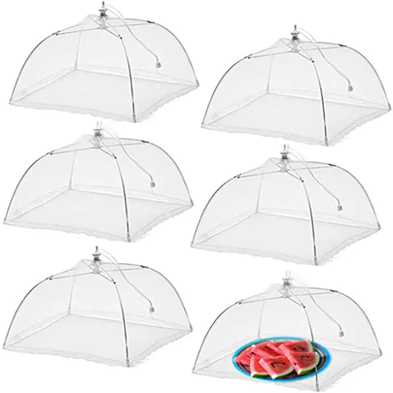 Foldable Food Mesh Cover Fly A - Food Storage Net ulasan dan harga
