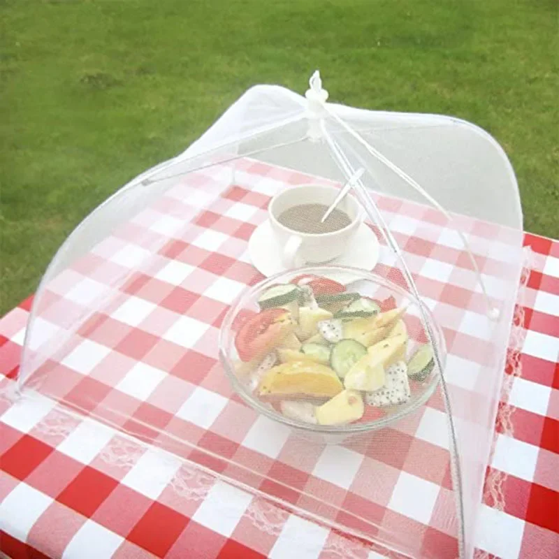 Foldable Food Mesh Cover Fly A - Food Storage Net ulasan dan harga