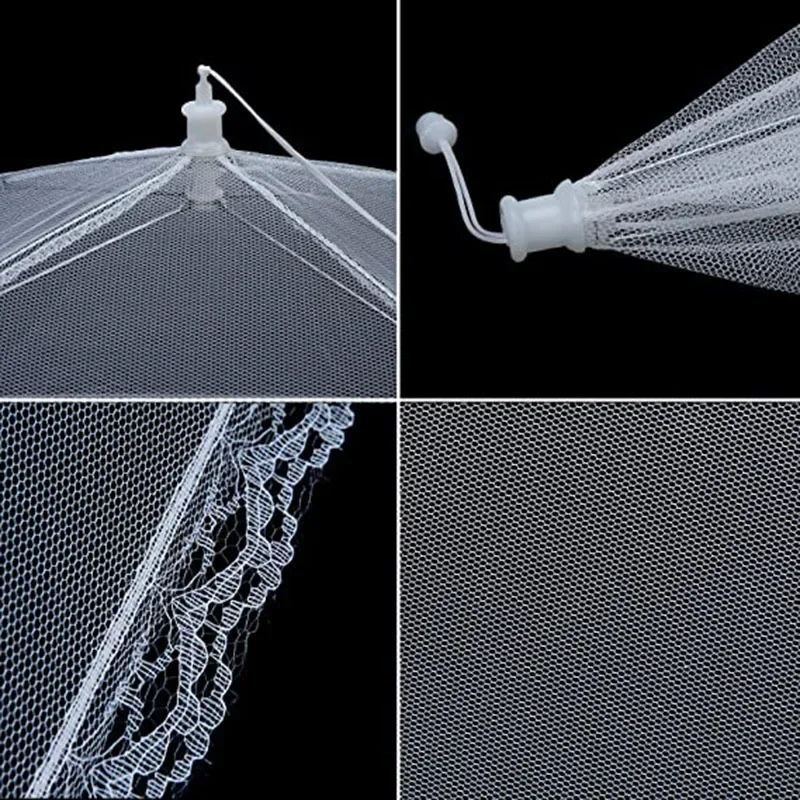 Foldable Food Mesh Cover Fly A - Food Storage Net ulasan dan harga